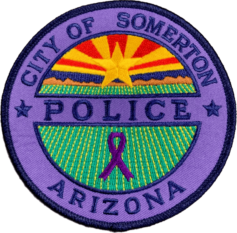 An image of a patch from Somerton Police