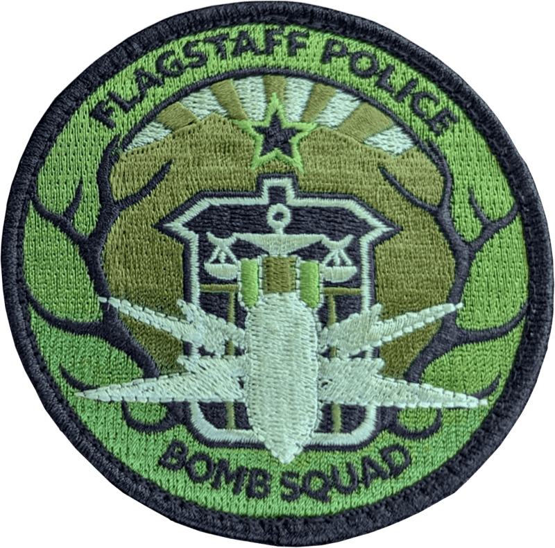 An image of a patch from Flagstaff Police